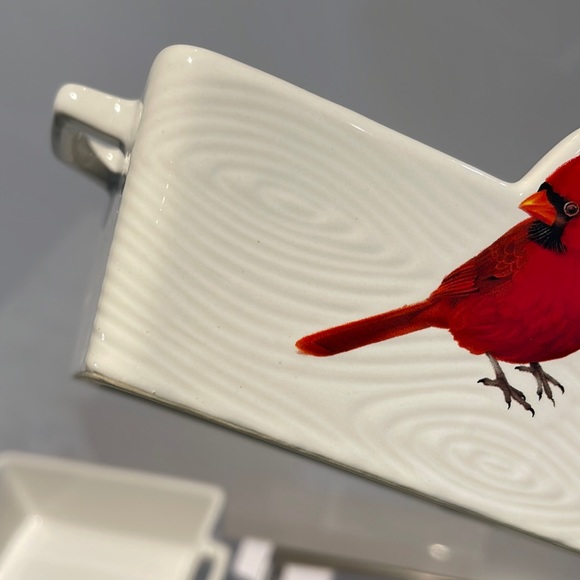 Temptations Kitchen Nwttemptations Set Of 2 Cardinal Ceramic